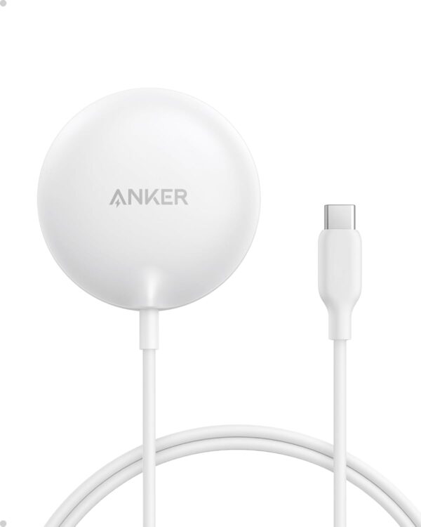 Anker MagSafe Charger Pad Compatible, MagGo iPhone 16 Wirele...