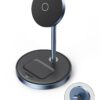 UGREEN MagFlow Wireless Charger, 2-in-1 Qi MagSafe Charging ...