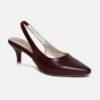 Marc Loire Women Slip on Kitten Heel Pumps for Office Wear