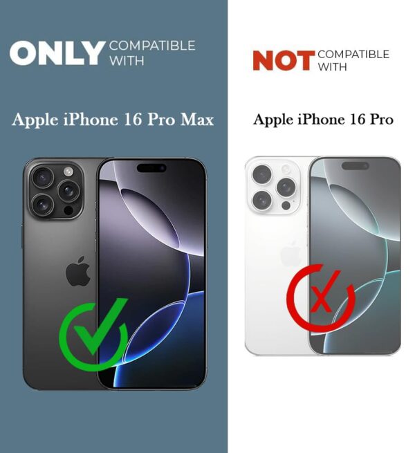 Jkobi Back Cover for Apple iPhone 16 Pro Max Girls Case with...