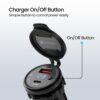 Portronics Spark 51W Multi-Vehicle Phone Charger, 33W Type-C...
