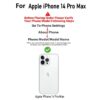 Casotec Flip Cover Back Case for Apple iPhone 14 Pro Max | P...