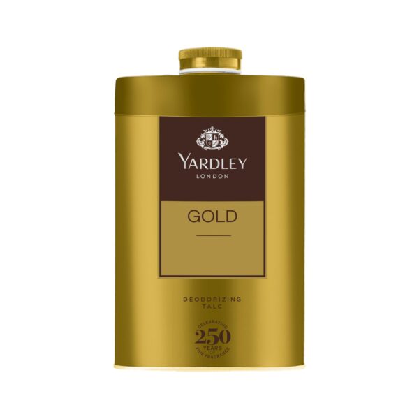 Yardley London Gold Deodorizing Talc| Fresh Woody Scent| Mas...