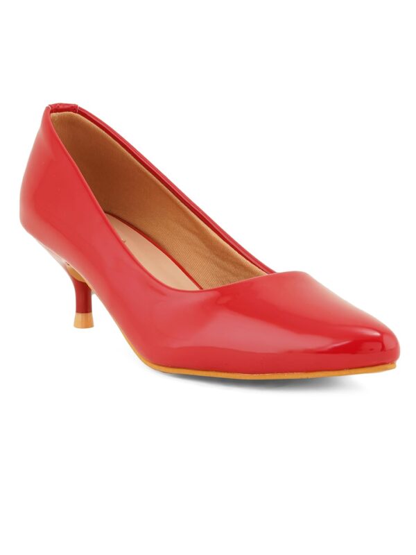 ELLE Women's Solid Stiletto Heel Slip-On Pumps