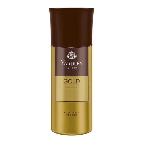 Yardley London Gentleman Gold Body Spray for Men| Fresh Rose...