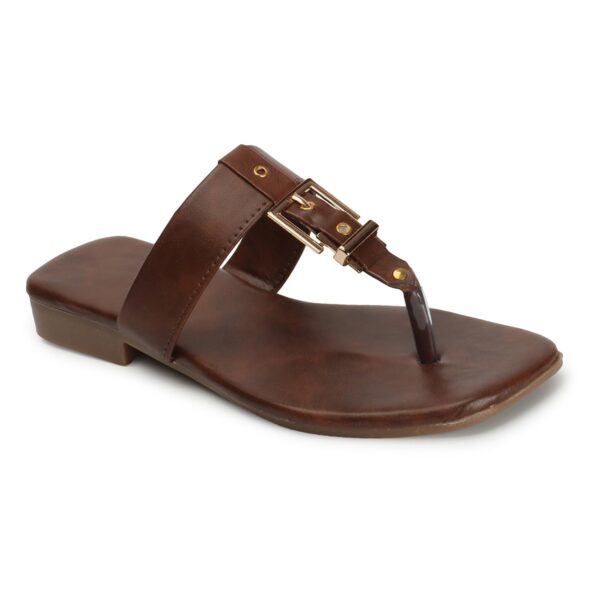Naitik Women's Synthetic Fashion Chappal Stylish Casual Flat...