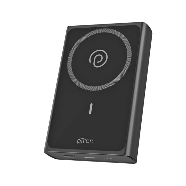 pTron Dynamo Fuel 20000mAh 15W MagSafe Wireless Power Bank w...