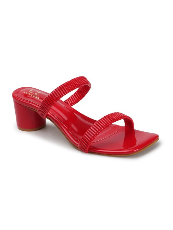 Carlton London Women Comfortable Casual Sandal with Block He...