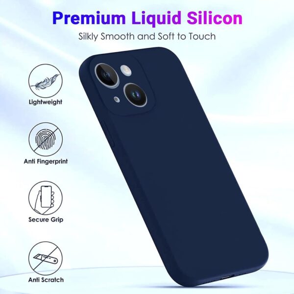 Casotec Back Cover for Apple iPhone 15 Plus | Full Camera Pr...