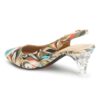 Denill Fashion Casual Cone Heels Sandals With Solid Comforta...