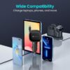 Portronics Car Power Retracto 84W 3 in 1 Car Charger, 80 cm ...