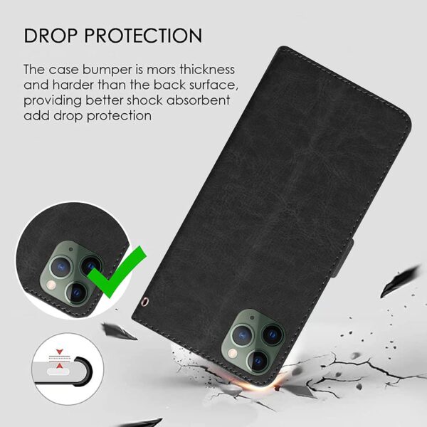 Casotec Flip Cover Back Case for Apple iPhone 11 Pro Max | P...