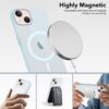 Jkobi Back Cover Case for Apple iPhone 13 (Frosted Matte Fee...