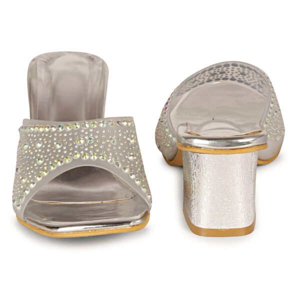 commander shoes Trendy Heel Sandals for girls and Women (546...