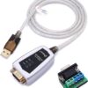 Robodo USB to RS422 RS485 Serial Port Converter Charging Ada...