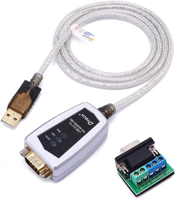 Robodo USB to RS422 RS485 Serial Port Converter Charging Ada...