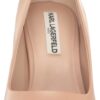 Karl Lagerfeld Paris Women's Royale Dress Pump, Nude, 7