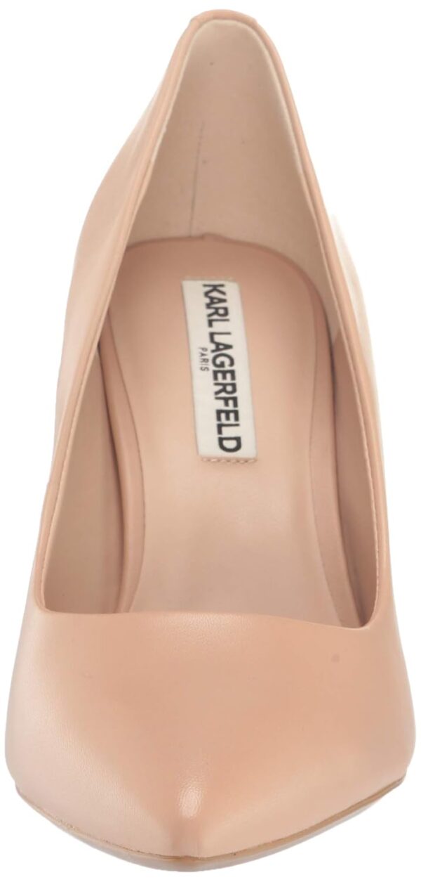 Karl Lagerfeld Paris Women's Royale Dress Pump, Nude, 7
