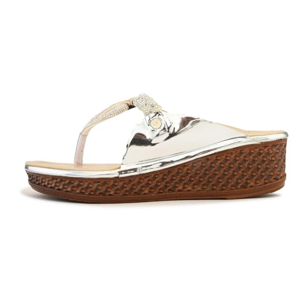 Centrino Women's Wedge Heel Sandals | Stylish Slip-On Sandal...
