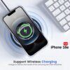 Amazon Brand-Solimo Mobile Cover for Apple iPhone 16e (Silic...
