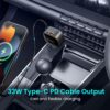 Portronics Car Power Retracto 84W 3 in 1 Car Charger, 80 cm ...