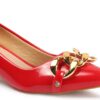 Carlton London Women Stylish Slipon Pump Shoes with Kitten H...