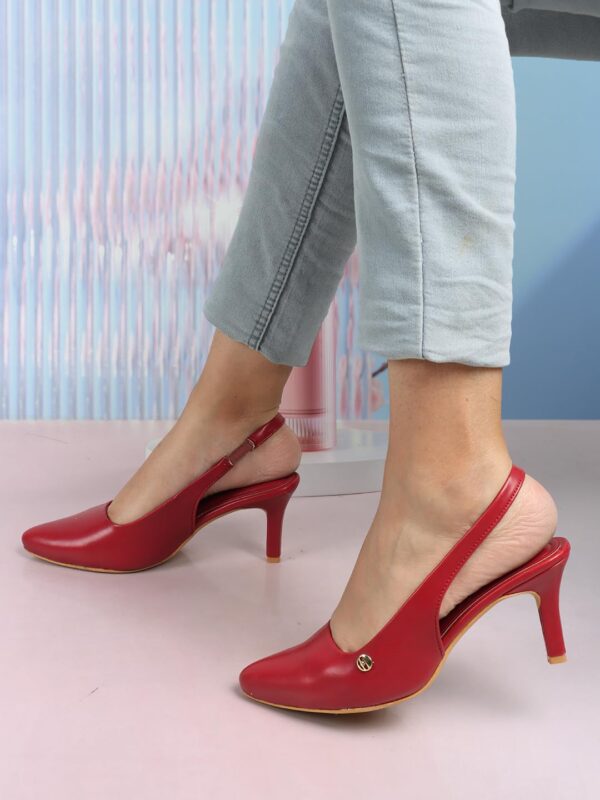 ELLE Women Stylish and elegant Comfortable Slingback Kitten ...
