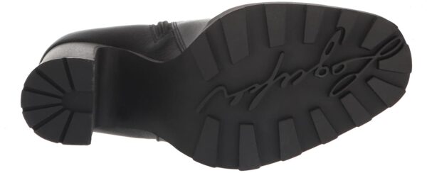 Karl Lagerfeld Paris Women's Leather Peppy Lug-Sole Zip-up F...