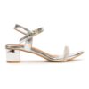 Vendoz Women Golden Party Wedding Heels for Bridal