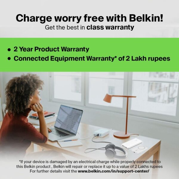 Belkin Magsafe 2-in-1 Wireless Charging Pad 15W | Fast Charg...