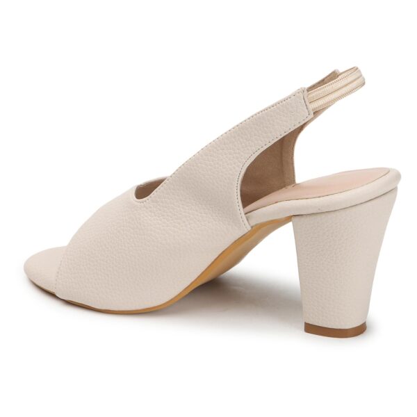 TRASE Ankle Strap Pointed Toe Block Heel Pumps Sandals For W...