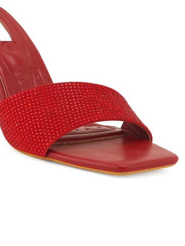 ELLE Women Stylish and elegant Kitten Heel Sandal