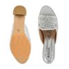 ROCIA By Regal Women Hand Embroidered Block Heels
