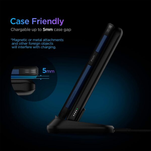 Spigen Power Bank 10000mAh Fast Charging, 5 in 1 Wireless Po...