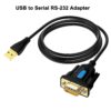 DTECH USB to Serial Adapter DB9 RS232 Cable Prolific Chip PL...