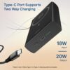 pTron Dynamo Fuel 20000mAh 15W MagSafe Wireless Power Bank w...