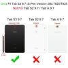 for Galaxy Tab S3 9.7 inch case MOCA 360 Degree Rotating Sta...