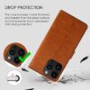 Casotec Flip Cover Back Case for Apple iPhone 14 Pro Max | P...