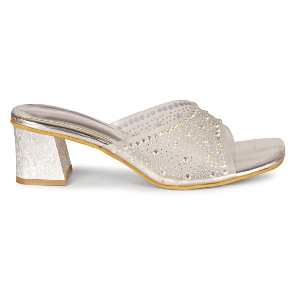 commander shoes Trendy Heel Sandals for girls and Women (546...