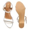 Vendoz Women Golden Party Wedding Heels for Bridal