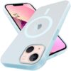 Jkobi Back Cover Case for Apple iPhone 13 (Frosted Matte Fee...