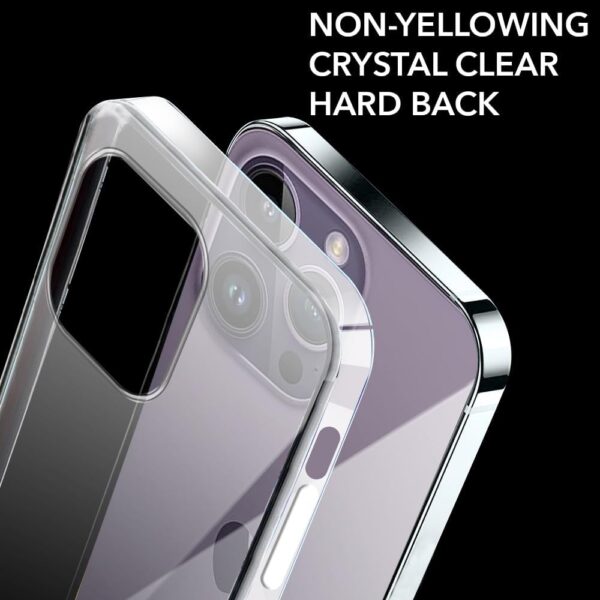 Jkobi Lifetime Anti-Yellow Clear Back Cover Case for Apple i...