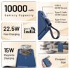 pTron Dynamo Dash Magnetic Wireless 10000mAh Fast Charging S...