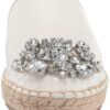 Karl Lagerfeld Paris Women's Slip on Espadrille Platform