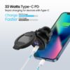 Portronics Spark 51W Multi-Vehicle Phone Charger, 33W Type-C...