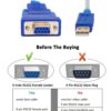 DTECH USB to Serial Adapter 3M USB to RS232 DB9 Female Cable...