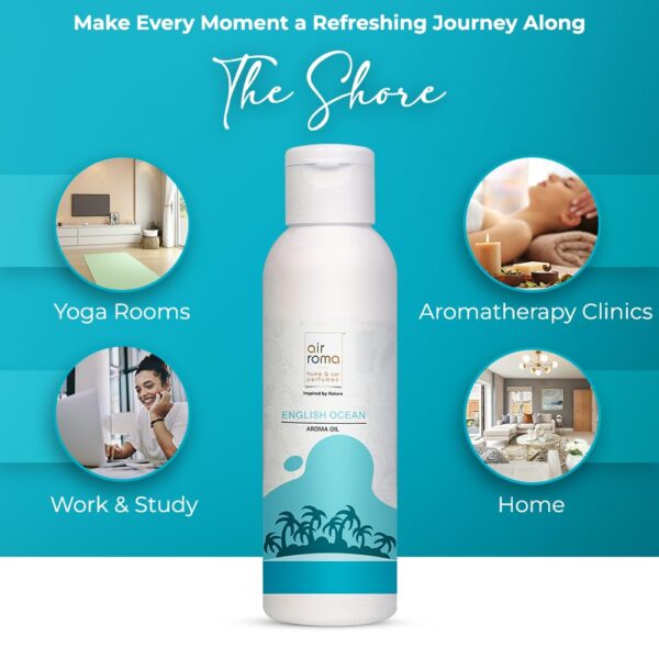 AIR-ROMA English Ocean Pure, Natural and Undiluted Aroma Dif...