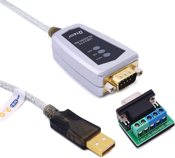 Robodo USB to RS422 RS485 Serial Port Converter Charging Ada...