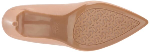 Karl Lagerfeld Paris Women's Royale Dress Pump, Nude, 7