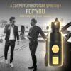 AIR-ROMA Black Musk Premium Car Perfume|Fine Fragrance Car A...